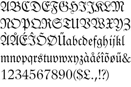 Luthersche Fraktur