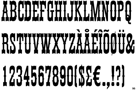 Thunderbird Extra Condensed