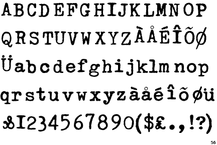 Linotype Typo American