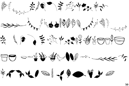 Garden Dingbats