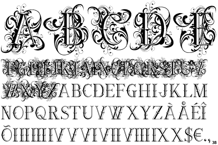 Ornamental Versals