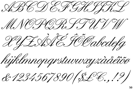 English Script