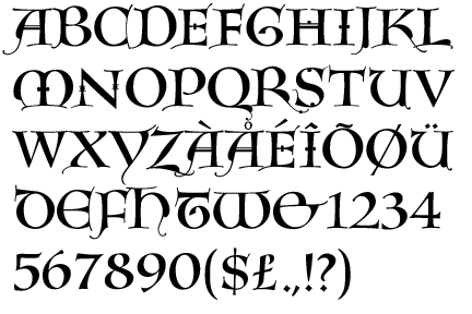 Lombardic Capitals