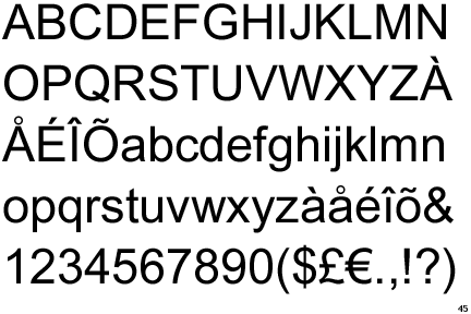 Arial Unicode