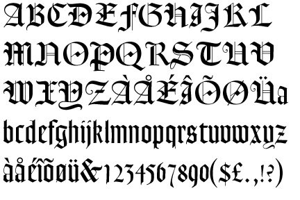 Monotype Goudy Text