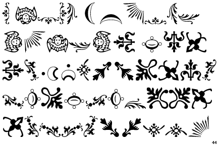 Rococo Ornaments One