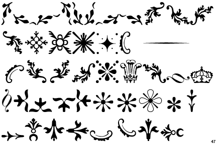 Rococo Ornaments Two