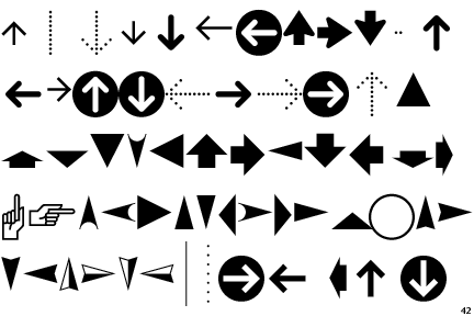 PIXymbols Arrows