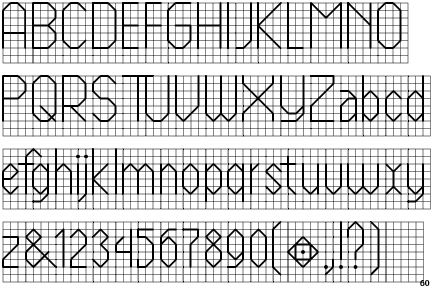 1000+ images about backstitch alphabets on Pinterest | Back stitch