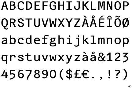 Blackbox Mono Sans Bold
