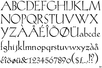Eva Antiqua SG Light