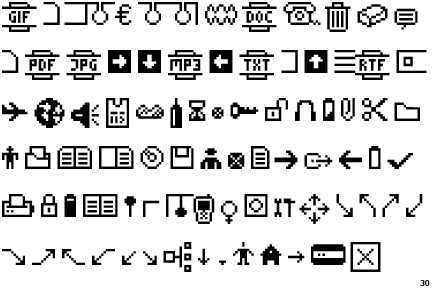 Pixelade Icons