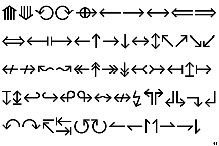 New Telegraph Arrows