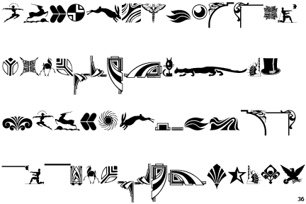 Deco Dingbats