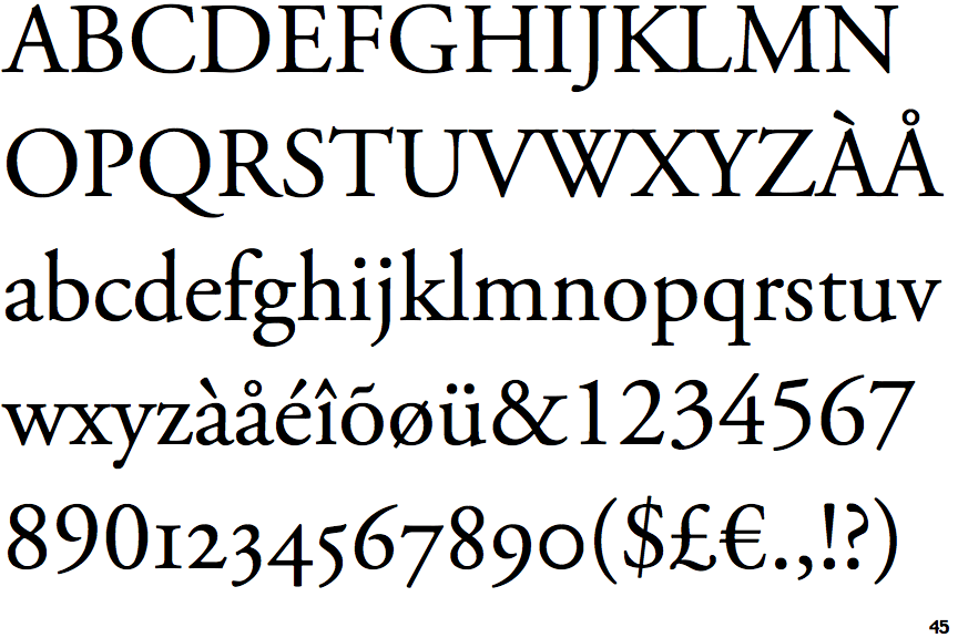 Adobe Garamond