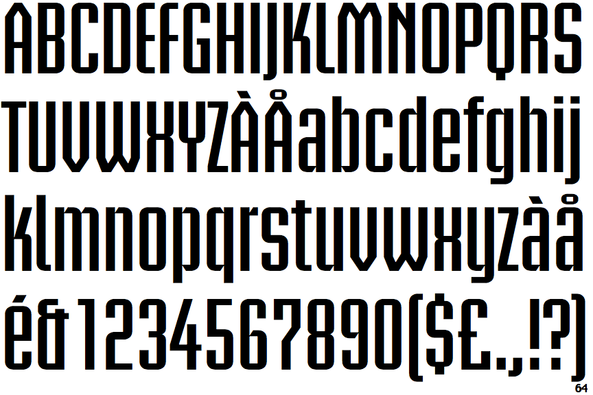 Briem Akademi Condensed Bold