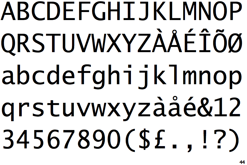 Lucida Sans Typewriter