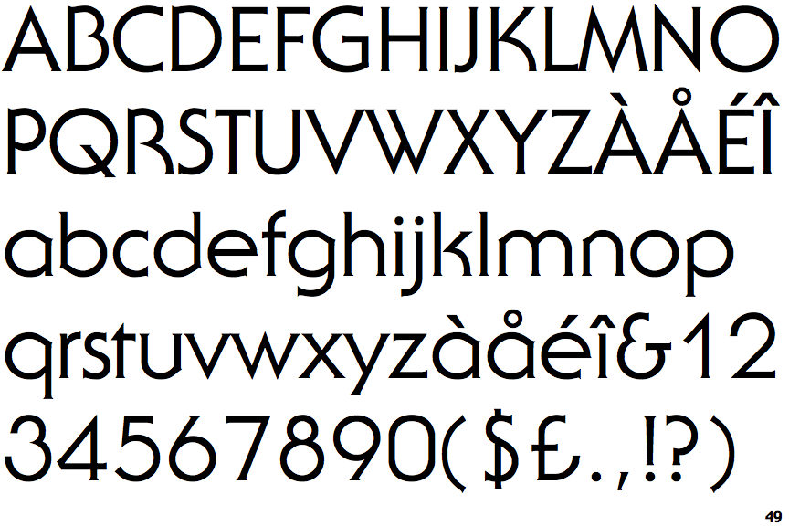 ITC Serif Gothic