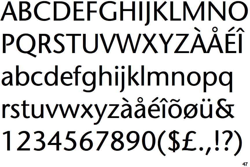 ITC Stone Sans