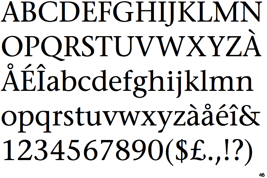 ITC Stone Serif