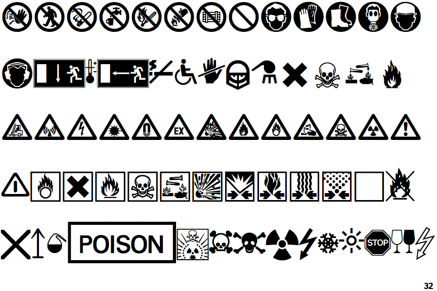 Linotype Warning Pi