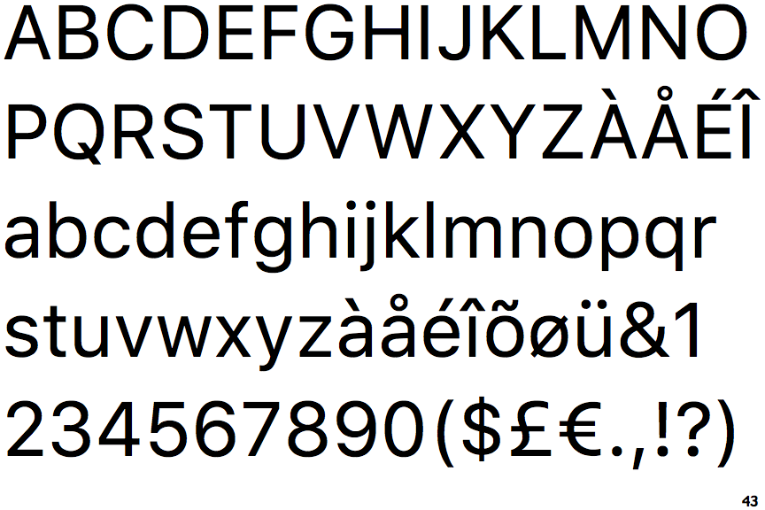 apple san francisco font family apple san francisco font family