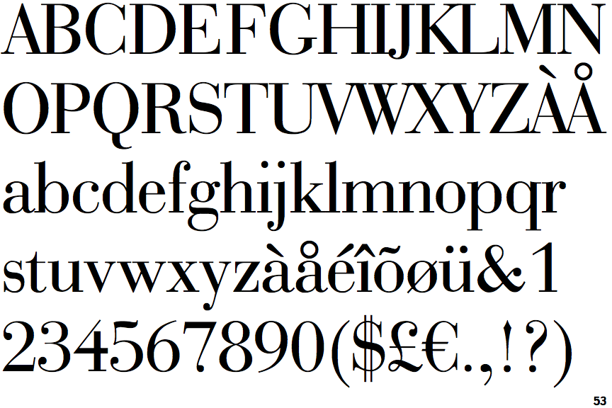 Bauer Bodoni (BT)