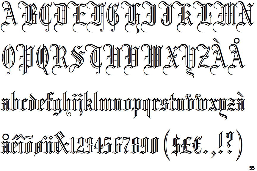 Blackletter 686