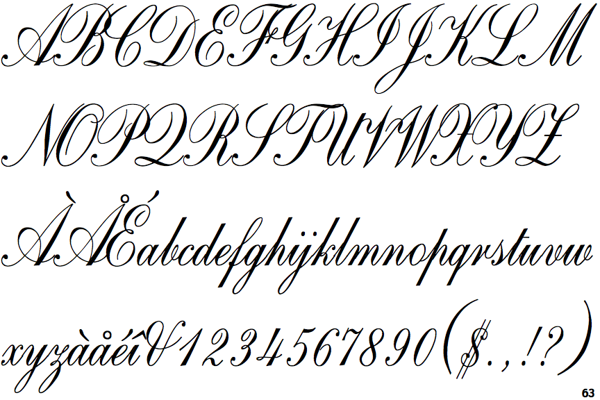 Copperplate Script