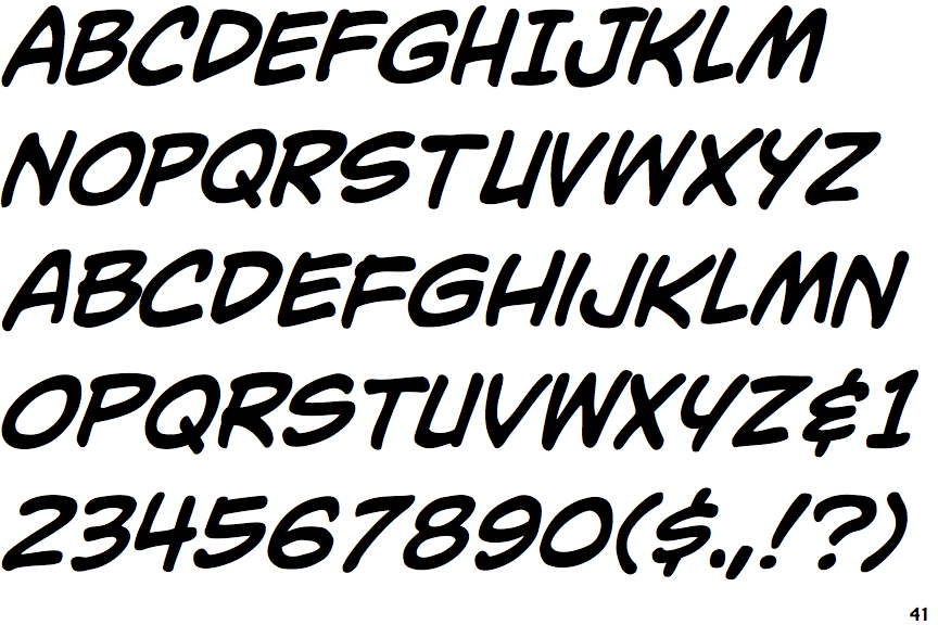 Adam Kubert Italic