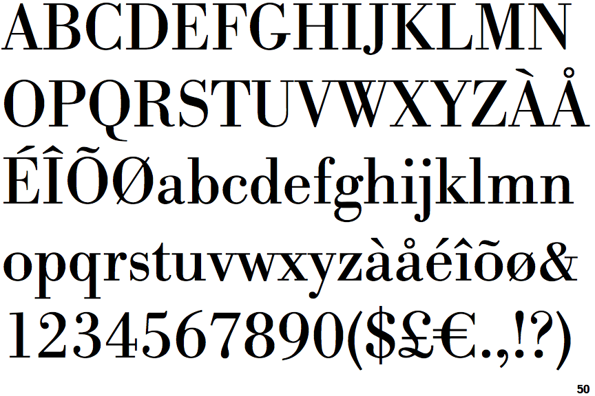EF Bodoni