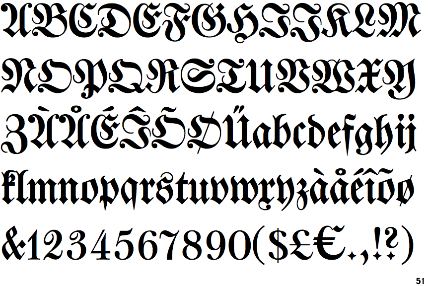 EF Walbaum Fraktur