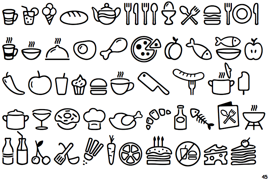 PH Icons Food