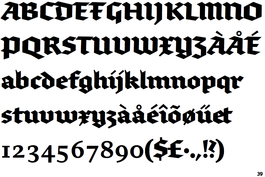 FF Brokenscript Bold