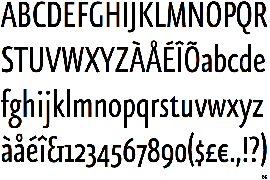 FF Eureka Sans Condensed