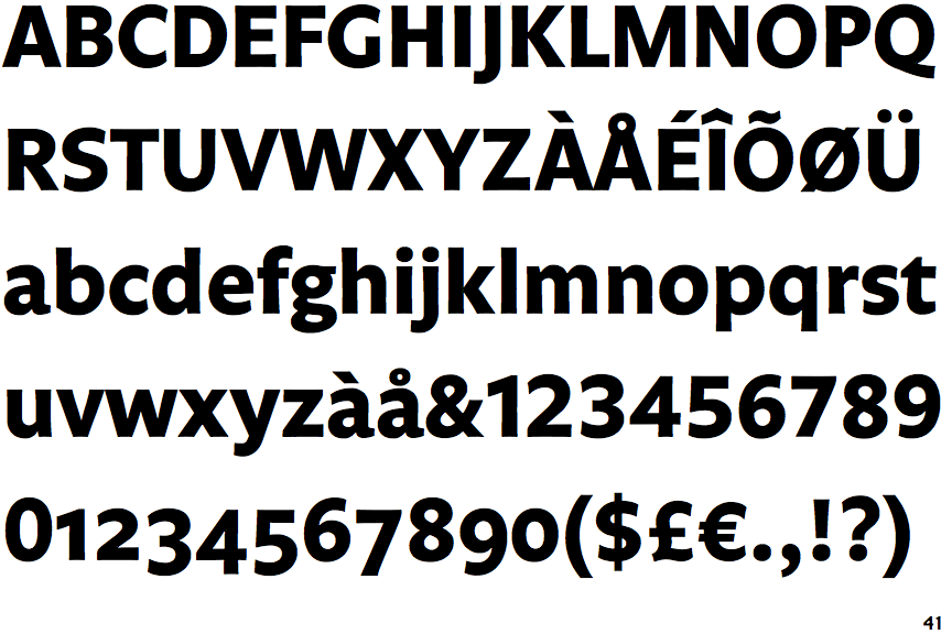 FF Legato Bold