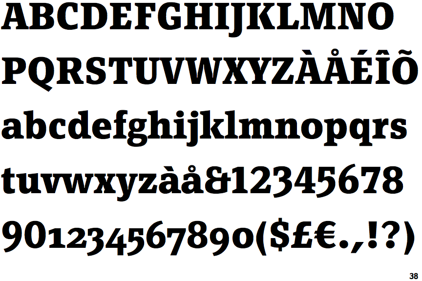 FF Page Serif Bold