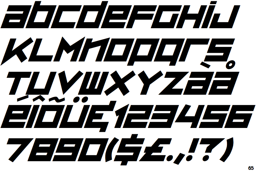 Zip Sonik Italic