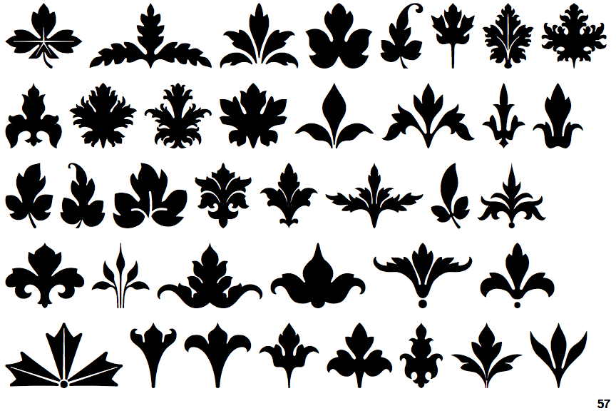 Foliage Ornaments