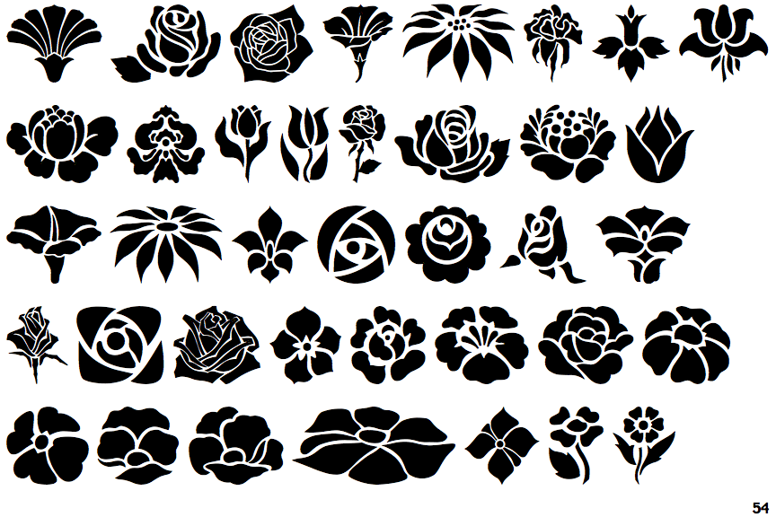 Folk Art Flowers