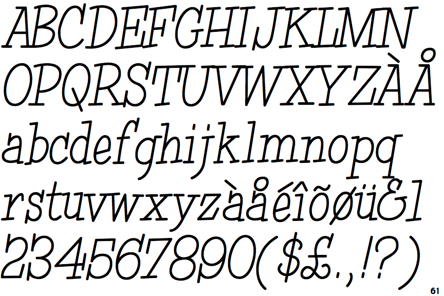 Simple Serif Light