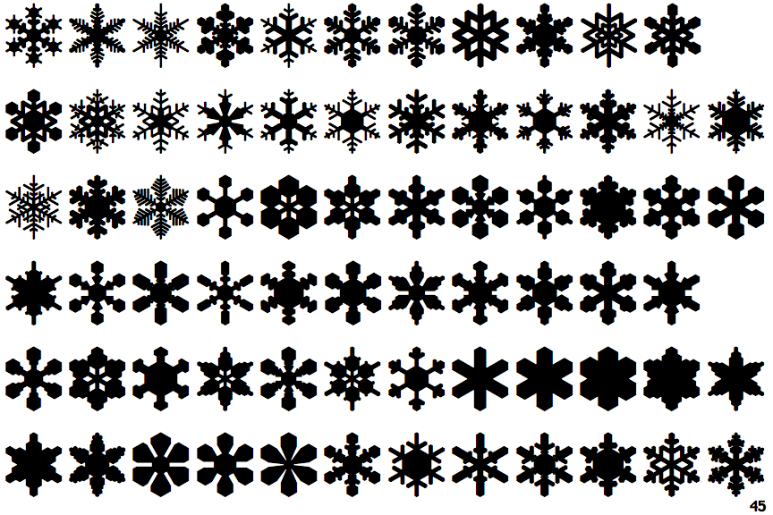 Snowflake Assortment