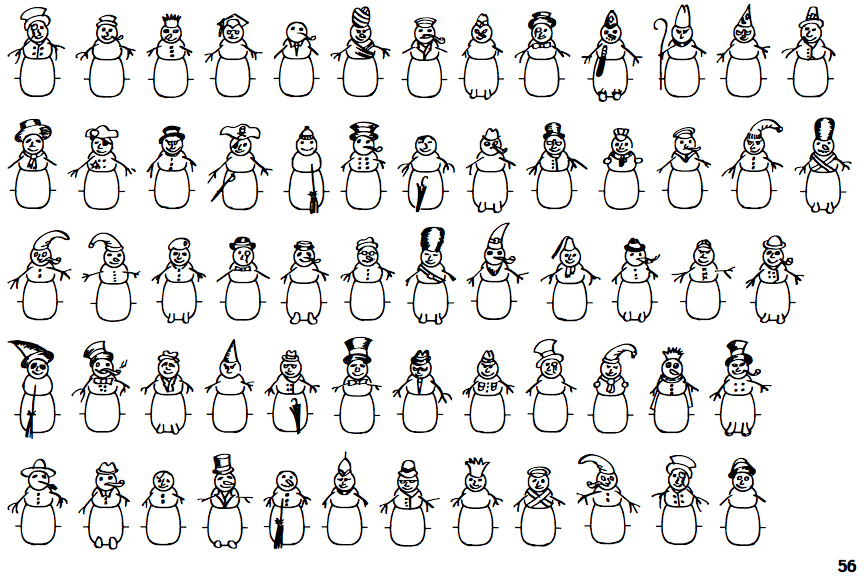 Merry Snowmen