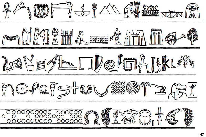 Hieroglyph Informal