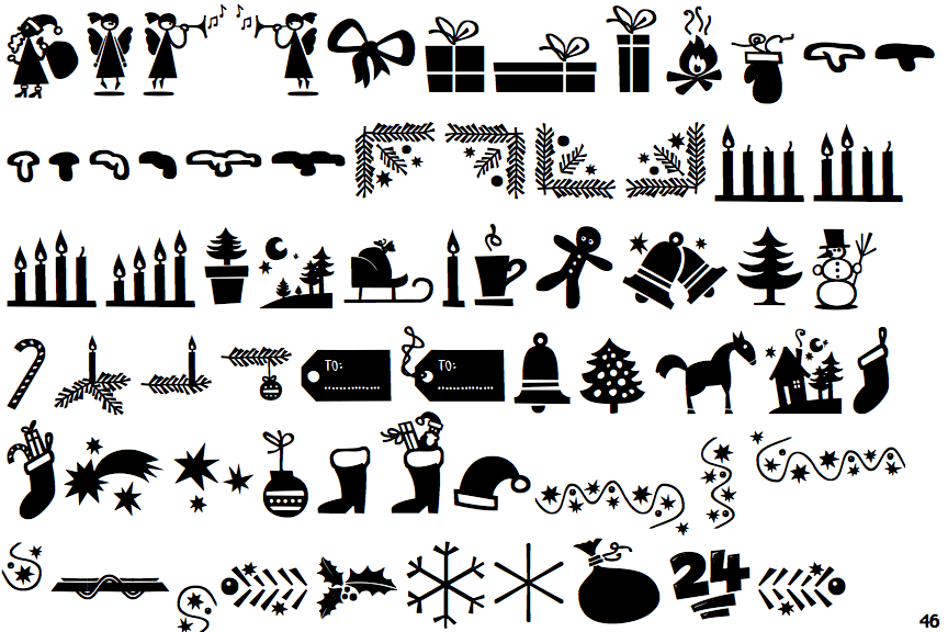 Christmas Dingbats 2