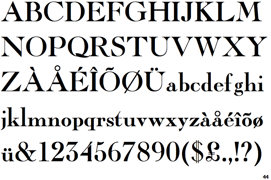 Caslon Titling (Image Club)