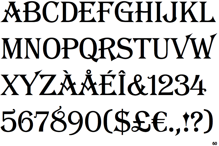 victorian era font