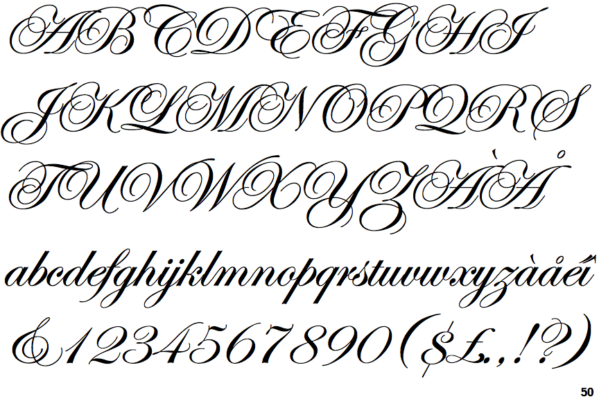 ITC Edwardian Script