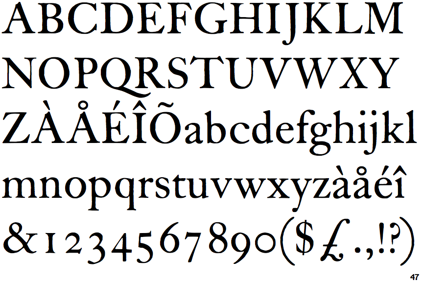 ITC Founder's Caslon 30