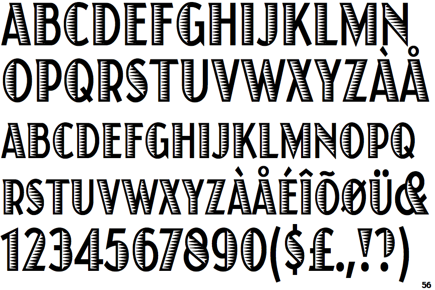 ITC Juanita Xilo Condensed